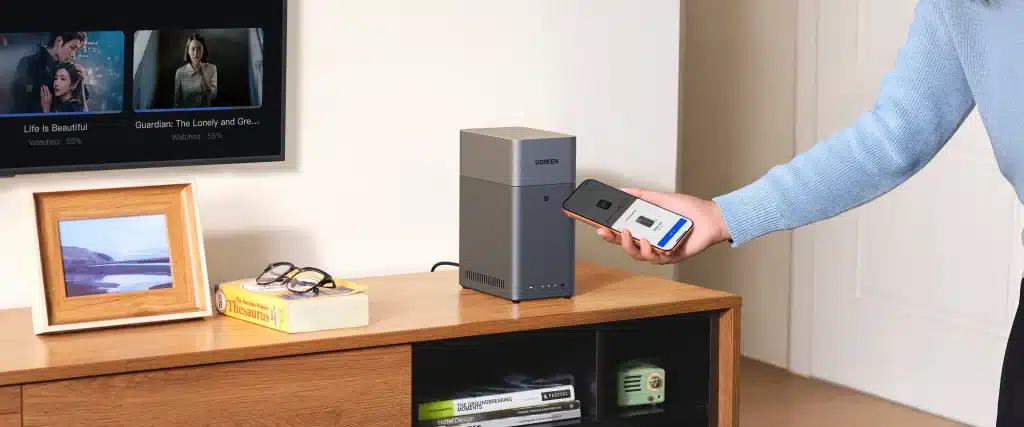 UGREEN NASync DH2300 im Test 20 UGREEN NASync DH2300 NFC Tap