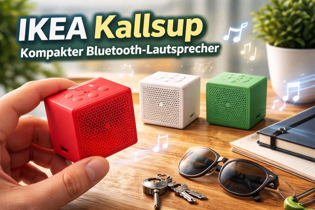 IKEA Kallsup: Kompakter Bluetooth-Lautsprecher mit Mini-Format und Maxi-Ideen 2 IKEA Kallsup