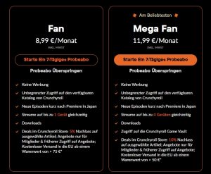 Crunchyroll wird teurer: Streamingdienst erhöht Preise in Deutschland um bis zu 29 % 3 Crunchyroll