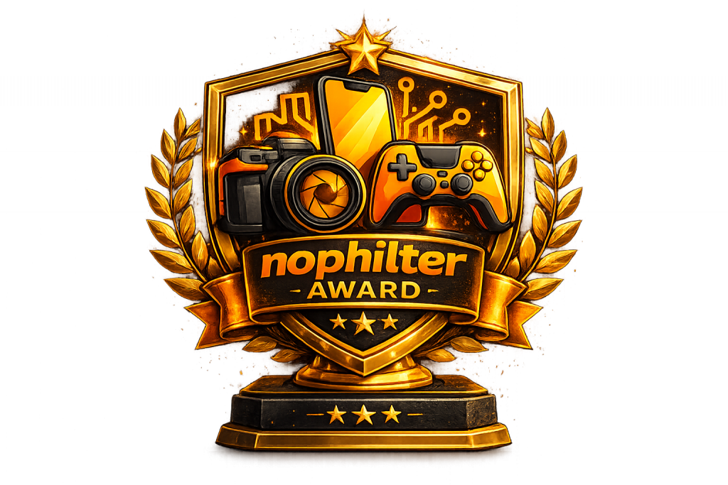 noPhilter Test Award
