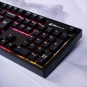 Sharkoon OfficePal KB70W: Komfortable mechanische Tastatur mit Gasket-Mount und kabelloser Flexibilität 4 Sharkoon OfficePal KB70W