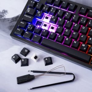 Sharkoon OfficePal KB70W: Komfortable mechanische Tastatur mit Gasket-Mount und kabelloser Flexibilität 3 Sharkoon OfficePal KB70W