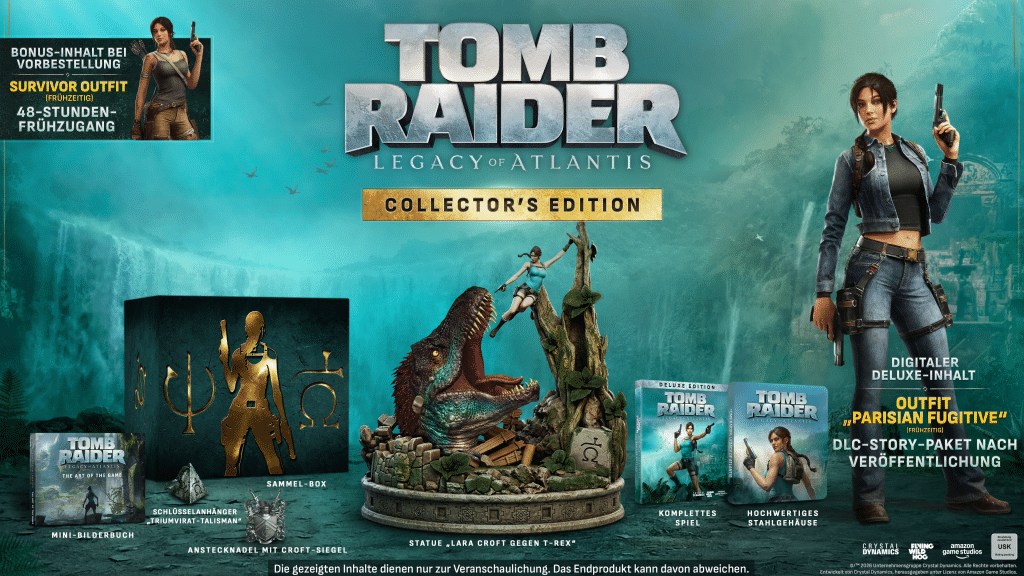 Tomb Raider: Legacy of Atlantis – Remake des Klassikers angekündigt, Trailer und Pre-Order jetzt live 4 Tomb Raider: Legacy of Atlantis