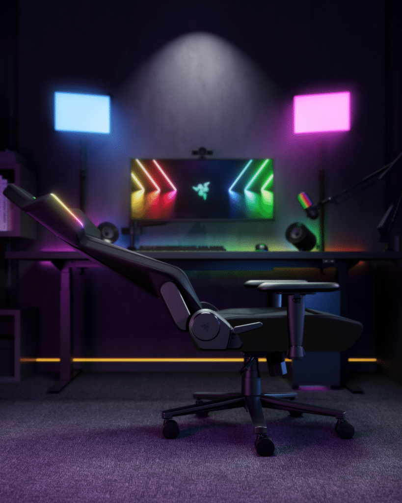Razer Soma Chroma: Razers erster RGB-Gaming-Stuhl reagiert in Echtzeit auf euer Spiel 3 Razer Soma Chroma