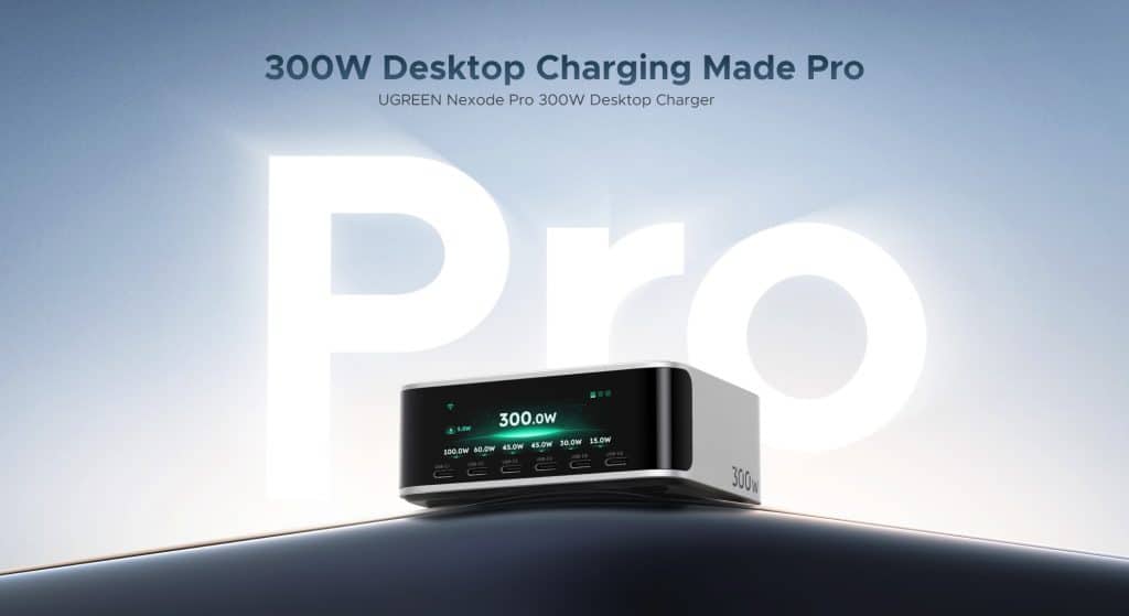 UGREEN Nexode Pro Serie: Neue Ladegeräte vorgestellt 4 Nexode Pro 300W
