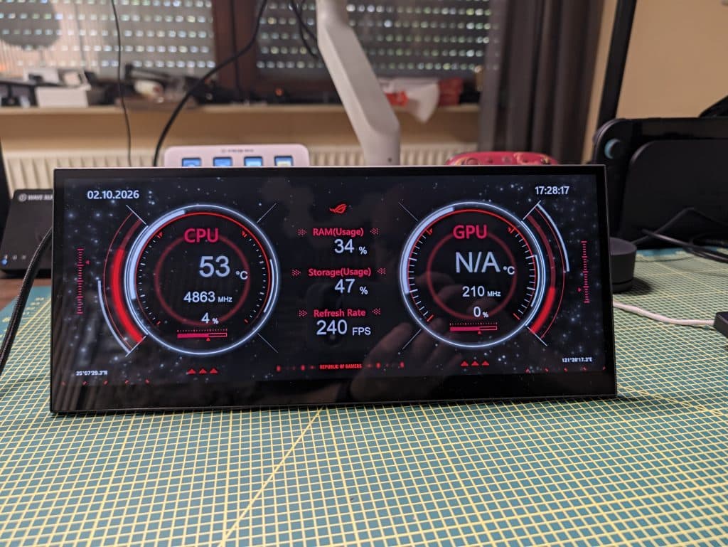 ASUS ROG Strix XG129C im Test 15 ASUS ROG Strix XG129C